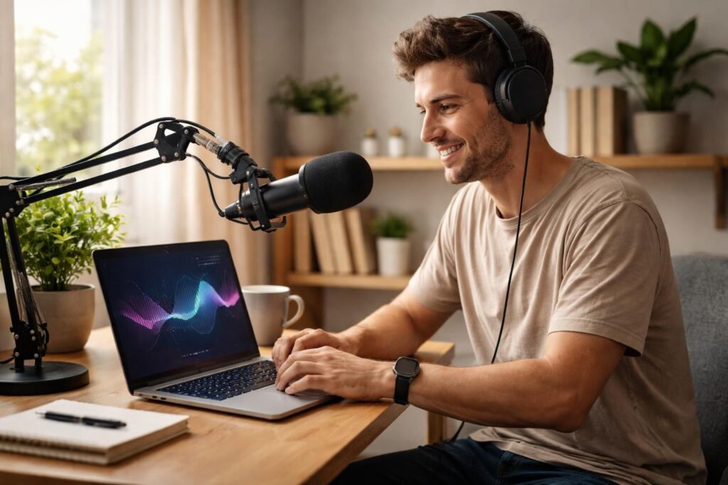 découvrez notre générateur de voix ia, idéal pour les créateurs de contenu à petite échelle, offrant des voix naturelles et personnalisables pour vos projets audio.