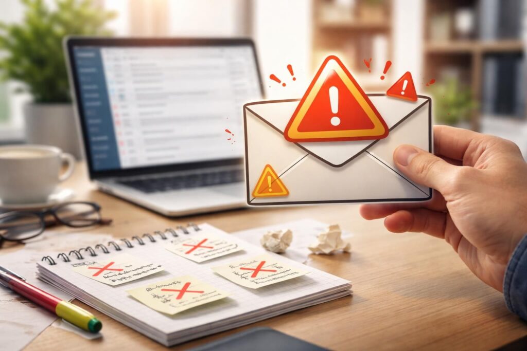 découvrez les erreurs courantes à éviter dans vos cold emails pour maximiser leur efficacité et augmenter vos taux de réponse.