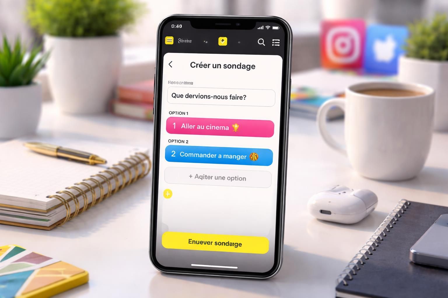 découvrez comment réaliser un sondage efficace sur snapchat grâce à notre guide complet et astuces pratiques pour engager votre audience facilement.