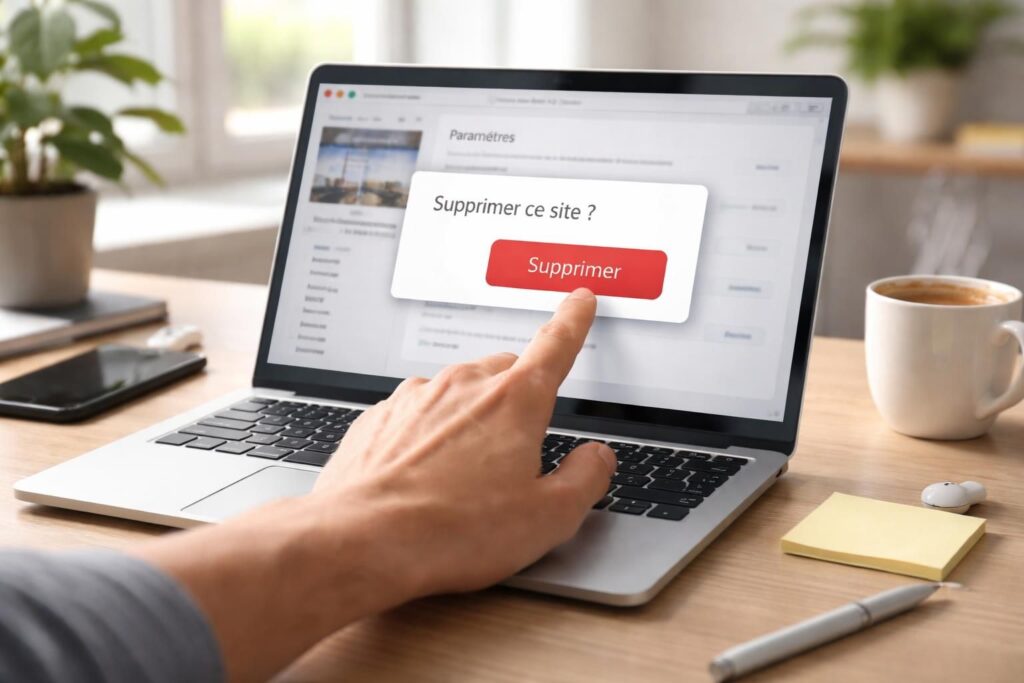 Pourquoi et comment supprimer un site Wix rapidement ?