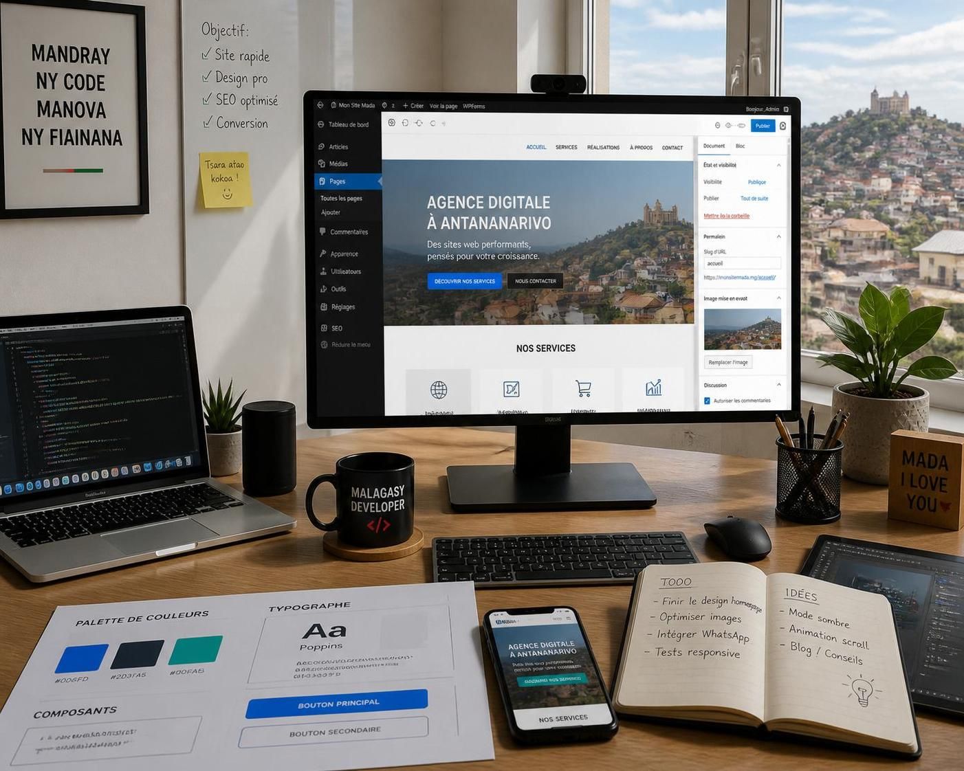 découvrez un développeur wordpress basé à madagascar, offrant des solutions fiables et sur mesure pour réussir votre projet web avec efficacité et expertise.